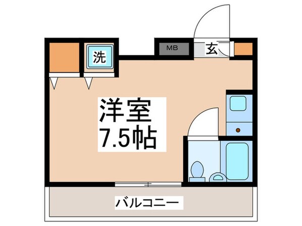 ホワイトレヂオンス久米川の物件間取画像